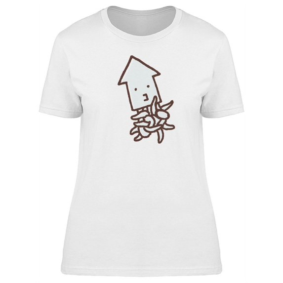 Cute Twisted Cuttlefish Tee Men's -Image by Shutterstock