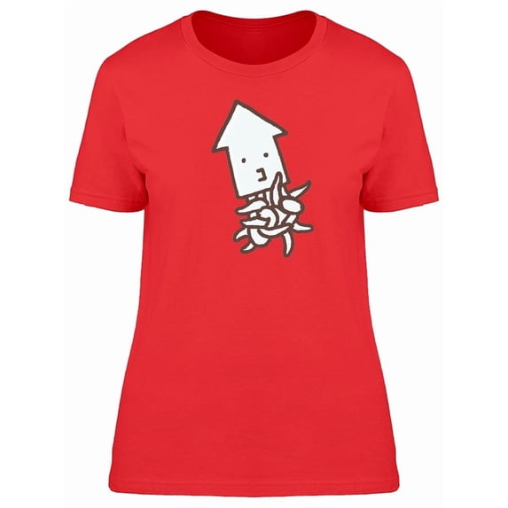 Cute Twisted Cuttlefish Tee Men's -Image by Shutterstock