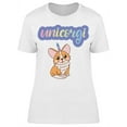 thumbnail image 1 of Cute Unicorgi T-Shirt Women -Image by Shutterstock, Female Large, 1 of 2