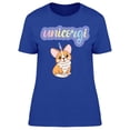 thumbnail image 1 of Cute Unicorgi T-Shirt Women -Image by Shutterstock, Female Small, 1 of 2