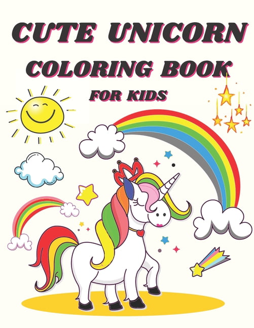 unicorn coloring kit ages 4-8: Unicorn Coloring Book for Kids and  Educational Activity Books for Kids Ages 4-8, 9-12, 13-19