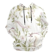 Cute Unicorn Figure Men s Hoodies Sweatshirt Fleece Jackets Long Sleeve Sweatshirts