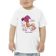 thumbnail image 1 of Cute Unicorn In Witch Costume T-Shirt Toddler -Image by Shutterstock,  2 Toddler, 1 of 4