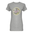 thumbnail image 1 of Cute Unicorn Let's Swim Shaped T-Shirt Women -Image by Shutterstock, Female Medium, 1 of 2