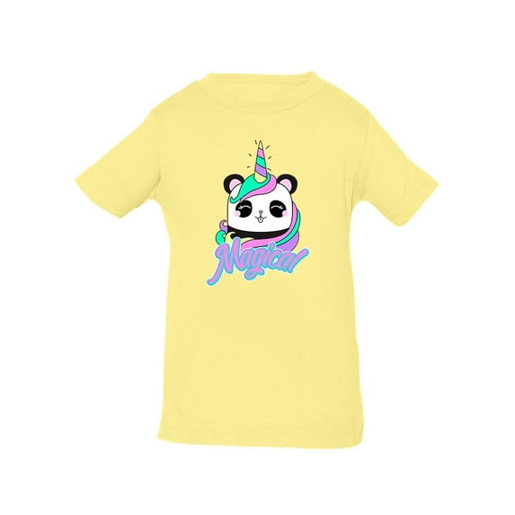 Cute Unicorn Panda T-Shirt Infant -Image by Shutterstock, 24 Months