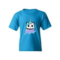 thumbnail image 1 of Cute Unicorn Panda T-Shirt Juniors -Image by Shutterstock,  x-Large, 1 of 4
