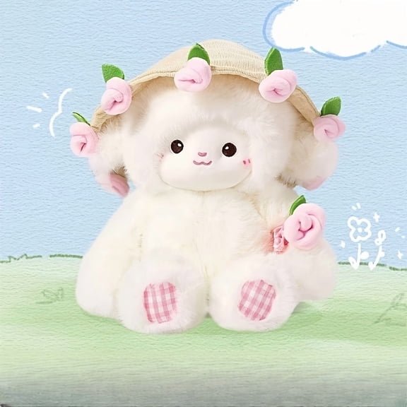 Cute Unicorn Plush Stuffed Animal, Soft Fantasy Horse Doll with Colorful Horn and Fluffy Design, Magical Creature Plush Decor Gift for Bedroom Shelf and Collectors