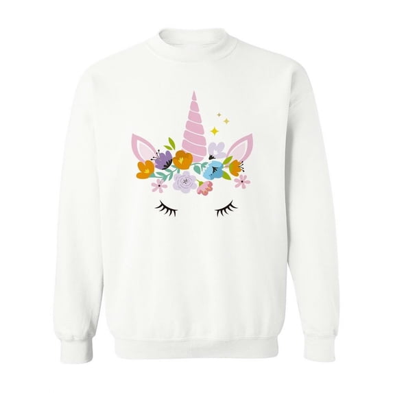 Cute Unicorn Sweatshirt Women -SPIdeals Designs, Female XX-Large