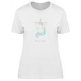 thumbnail image 1 of Cute Unicorn Time For Magic T-Shirt Women -Image by Shutterstock, Female Medium, 1 of 2