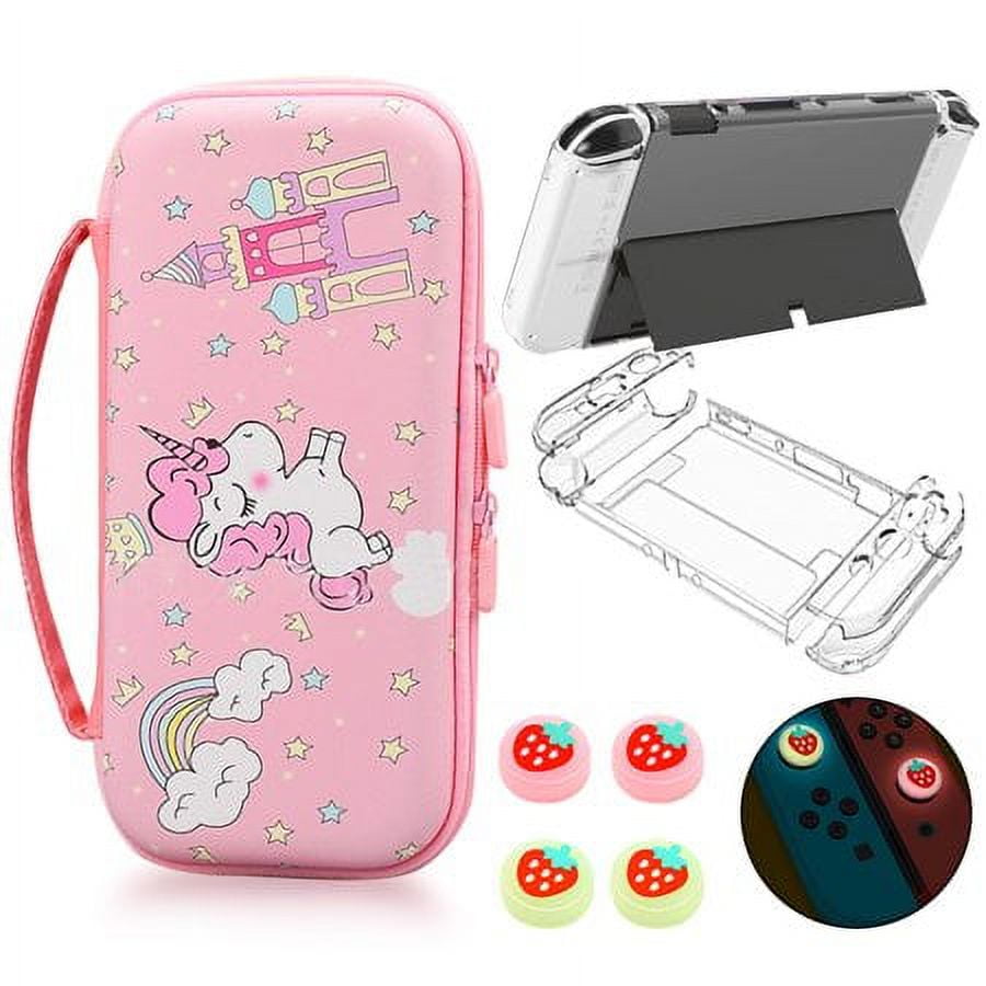 Cute Unicorn Travel Carrying Case Compatible with Nintendo Switch ...