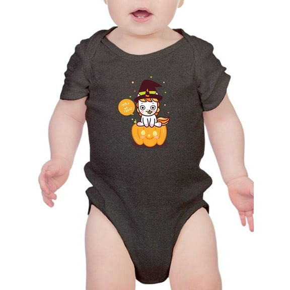 Cute Unicorn Trick Or Treat Bodysuit Infant -Image by Shutterstock,  12 Months