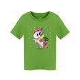 thumbnail image 1 of Cute Unicorn With Headphones T-Shirt Toddler -Image by Shutterstock,  2 Toddler, 1 of 2