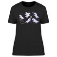 thumbnail image 1 of Cute Unicorns Doing Gymnastics T-Shirt Women -Image by Shutterstock, Female Small, 1 of 2