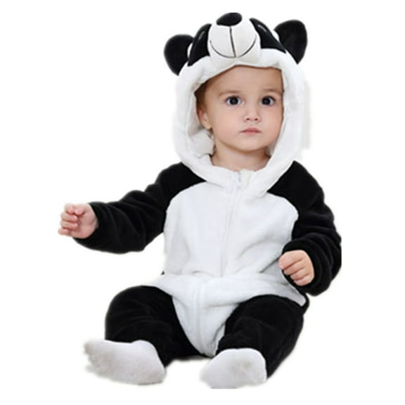 Cute Unisex Baby Onesie Cartoon Boy Girl Pajama Set Baby Rompers Animal Jumpsuits