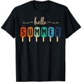 thumbnail image 1 of Cute Vacation Hello Summer Ice Cream PopsicleT-Shirt, 1 of 4