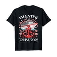 thumbnail image 1 of Cute Valentine Cruise 2026 Matching Couple Holiday T-Shirt, 1 of 5