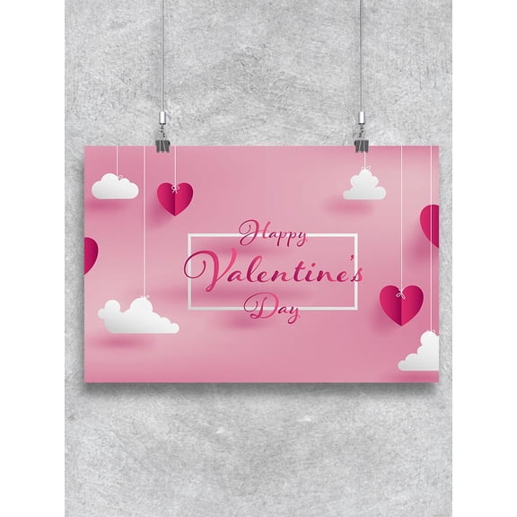 Cute Valentine's Day Crafts Poster -Image by Shutterstock