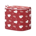 thumbnail image 1 of Cute Valentine's Day Heart Storage Bins with Zipper and Carrying Handle,Foldable Storage Boxes Organizer Containers Baskets for Home Bedroom Closet Office, 1 of 6