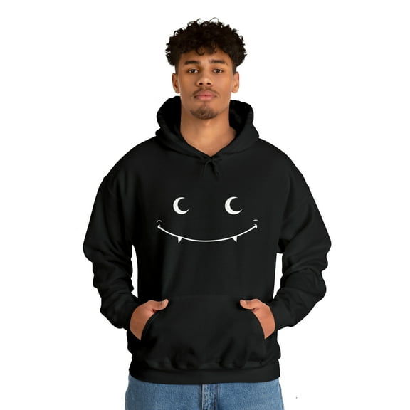 Cute Vampire Halloween Streetwear Unisex Heavy Blend™ Hooded Sweatshirt