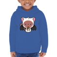 thumbnail image 1 of Cute Vampire Kitten W Candy Hoodie Toddler -Image by Shutterstock,  4 Toddler, 1 of 4