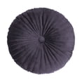 thumbnail image 1 of Velvet Pumpkin Throw Pillow,Round Decorative Velvet Cushion with Center Button,Soft Floor Pillow for Sofa Bed Vanity Chair,Halloween Fall Decor, 1 of 10