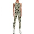 thumbnail image 1 of Cute Vintage Bug Pattern Women's One Piece Yoga Jumpsuits Leggings Playsuit Gym Suit Fitness Running Athletic Clothes Gym Wear Set, 1 of 6
