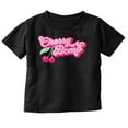 thumbnail image 1 of Cute Vintage Retro Cherry Bomb Youth T Shirt Tee Girls Infant Toddler Brisco Brands 6M, 1 of 4