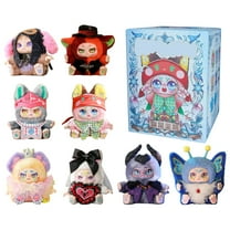 Cute Vinyl Plush Figures, Take A Of Bear Series Plush Doll, Kawaii Collectible Toys Figure Mystery Box For Birthday Gifts, Single Box