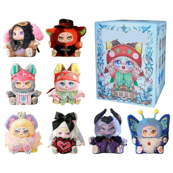 Cute Vinyl Plush Figures, Take A Of Bear Series Plush Doll, Kawaii Collectible Toys Figure Mystery Box For Birthday Gifts, Single Box