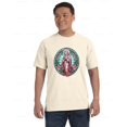 thumbnail image 1 of Cute Virgin Mary Comfort Color T-Shirt Whimsical Faith-Based Artistic Design, Unisex, up to size 4XL, 1 of 4