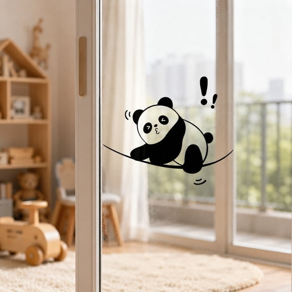 Cute Wall Stickers, Removable Decorative Decals For Glass Doors Cabinets And Walls Reusable Waterproof Design, Home Window Display Decoration for Living Room Shop Mall Showcase