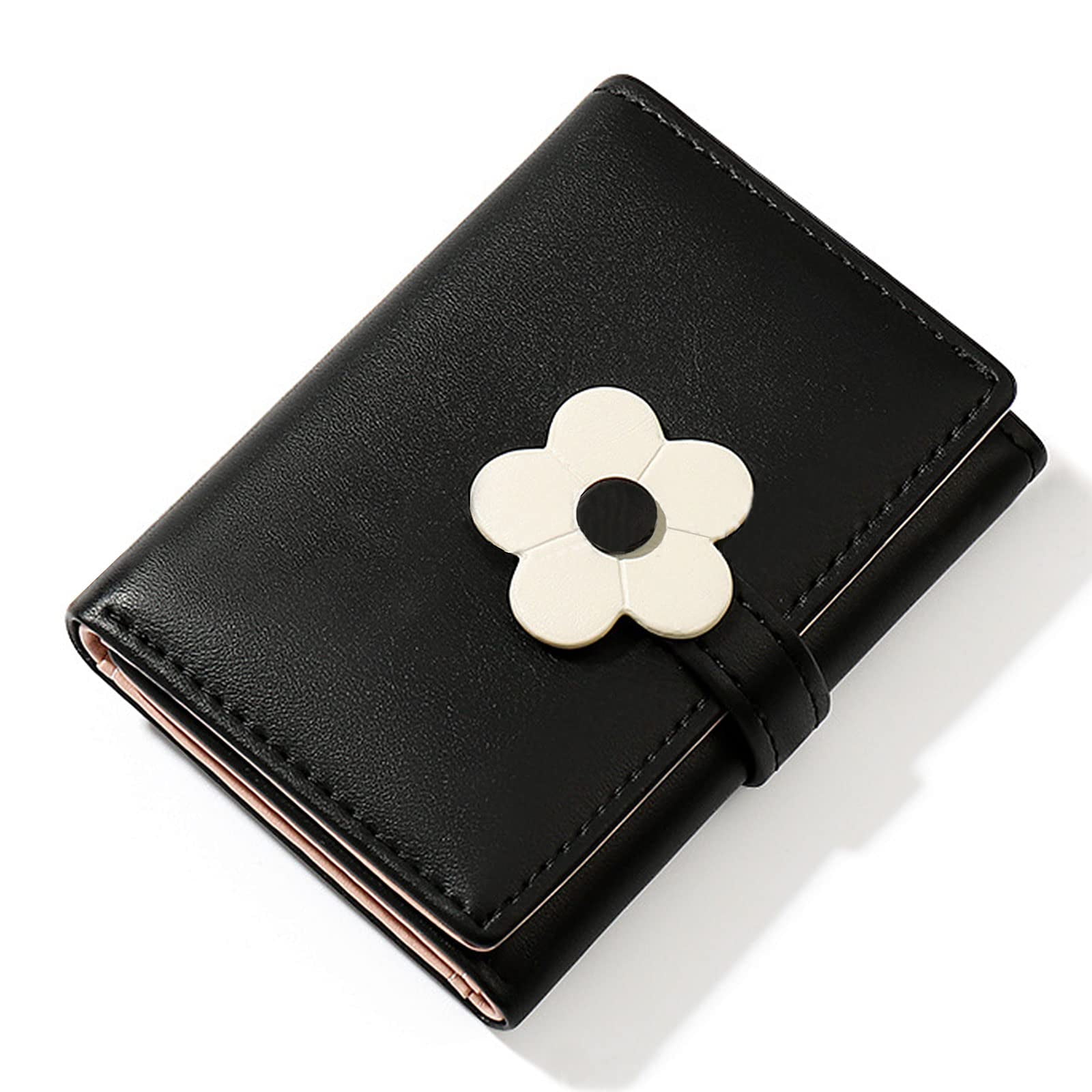 Cute Wallet Green Slim Tri-Fold Mini Credit Card Size Wallet