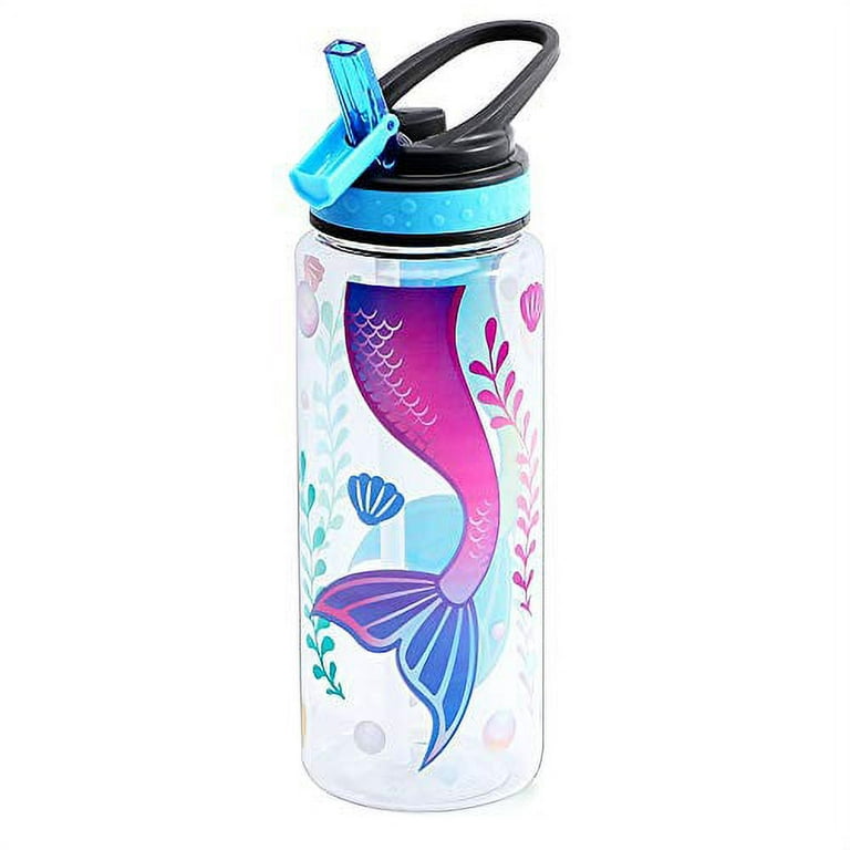 Cute Water Bottle for School Kids Girls BPA FREE Tritan & Leak Proof & Easy  Clean & Carry Handle 23oz/ 680ml - Unicorn