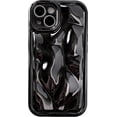 thumbnail image 1 of Cute Water Ripple Shape Camera Lens Protection Soft Compatible with iPhone Case (Light Black,iPhone Xs Max), 1 of 14