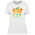 thumbnail image 1 of Cute Watercolor Bear Doodle T-Shirt Women -Image by Shutterstock, Female Large, 1 of 2