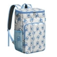 thumbnail image 1 of Cute Watercolor Crab Cooler Backpack - 20L Leakproof Insulated Lunch Box for Camping, Work & College, Keeps Food Cold/Hot for 20 Hours, 1 of 5