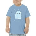 thumbnail image 1 of Cute Watercolor Ghost T-Shirt Toddler -Image by Shutterstock,  2 Toddler, 1 of 4