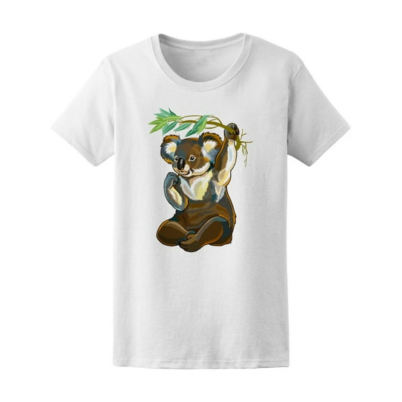Cute Watercolor Koala Sketch T-Shirt Men -Image by Shutterstock, Male XX-Large