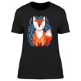 thumbnail image 1 of Cute Watercolored Fox T-Shirt Women -Image by Shutterstock, Female x-Large, 1 of 2