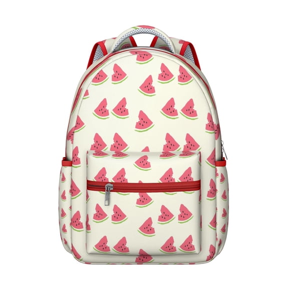 Cute Watermelon Backpack – Perfect Gift for Back to School, Spacious Bookbag for High School & College, Stylish & Functional for Daily Use