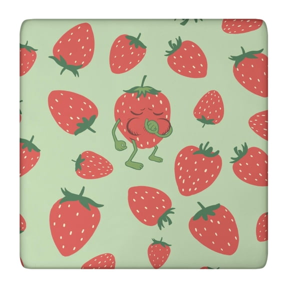 Cute Watermelon Print Tablecloth Summer Tropical Fruit Aesthetic Pattern for Kitchen or Outdoor Use