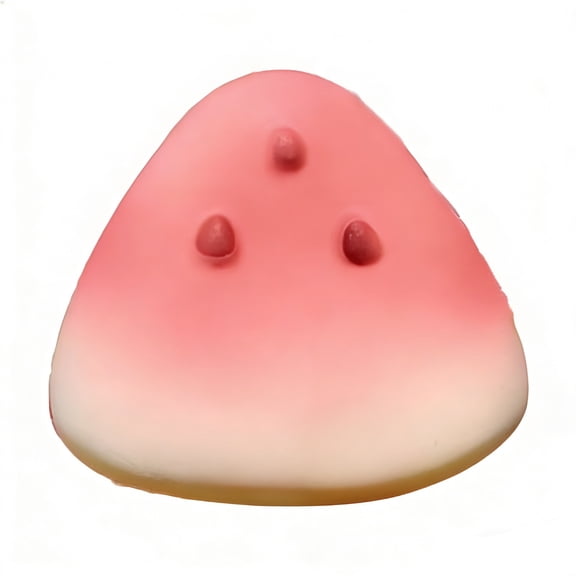 Cute Watermelon Squishy - Slow Rising Stress Relief Squeeze Toys, Sensory Fidget for Adults, Soft PU Foam, Novelty Gift for Party Favors