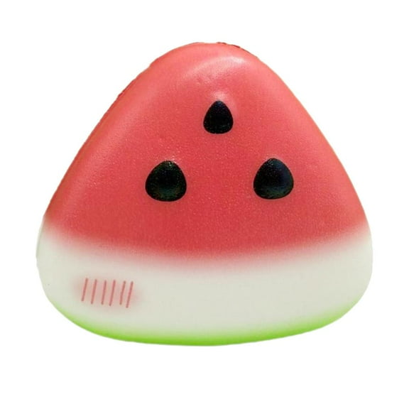 Cute Watermelon Stress Toy for Teens and Adults, Fruit Fidget Toys, Anxiety Relief Stretch Balls Toys for Birthday Party Favors, Novelty Fruit Squeeze Toys