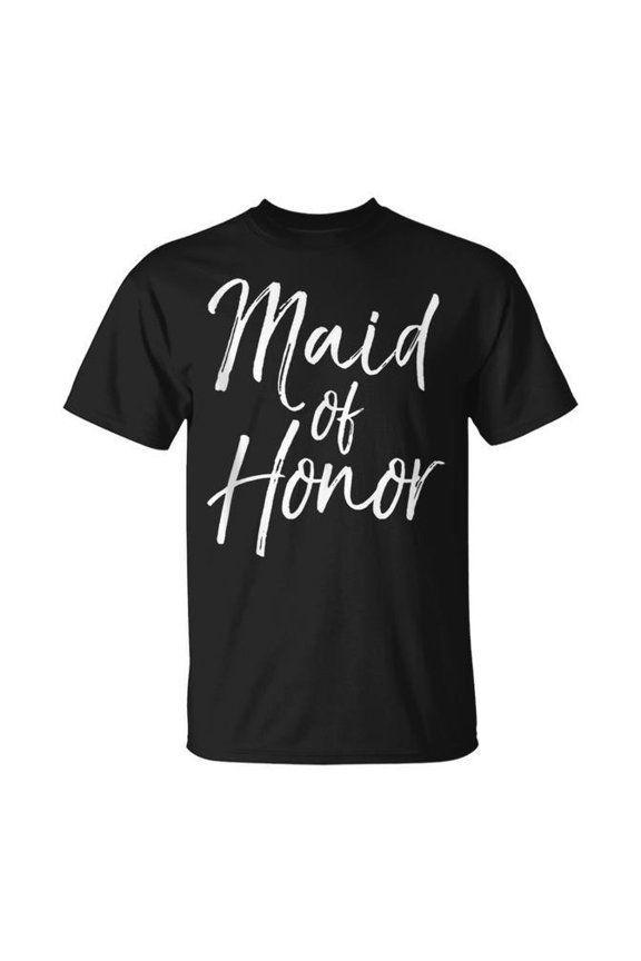 Cute Wedding Bridal Party For Bridesmaid Maid Of Honor Tank Top T-Shirt Size S-5XL