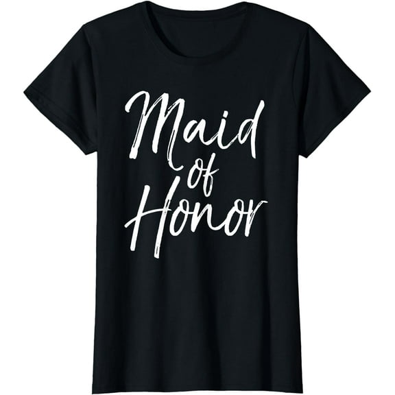 Cute Wedding Bridal Party Gift for Bridesmaid Maid of Honor T-Shirt