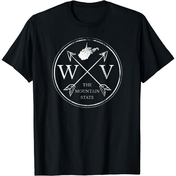 Cute West Virginia WV The Mountain State T-Shirt