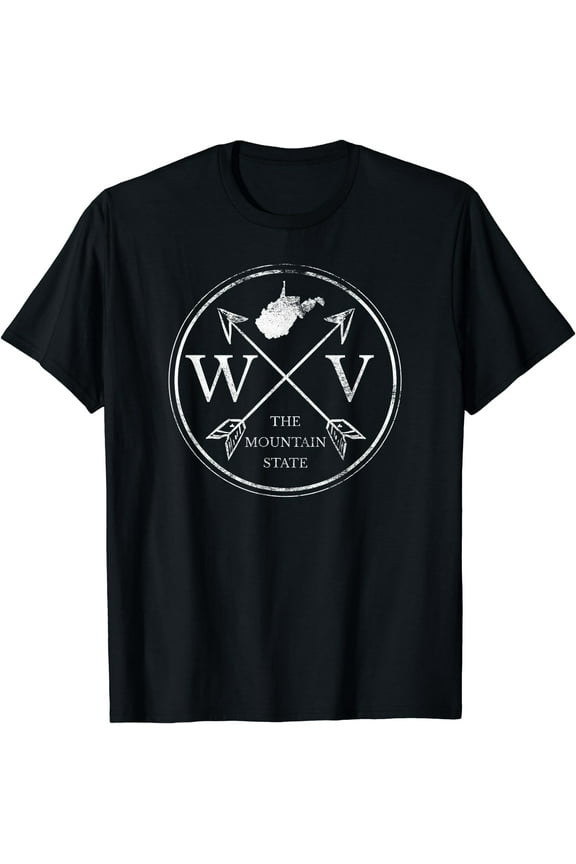 Cute West Virginia WV The Mountain State T-Shirt