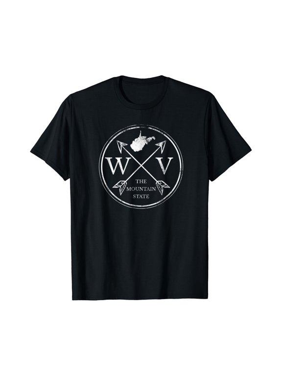 Cute West Virginia Wv The Mountain State Classic Theme T-Shirt