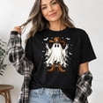 thumbnail image 1 of Cute Western Halloween Shirt, Cowboy Ghost Boots Tee, Country Spooky Cowgirl Top for Women, Western Fall Gift, 1 of 6
