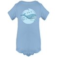 thumbnail image 1 of Cute Whale Cartoon Design Bodysuit Infant -Image by Shutterstock,  24 Months, 1 of 2